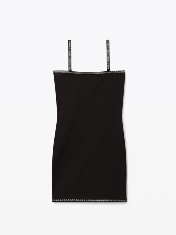 CRYSTAL TRIM BODYCON DRESS
