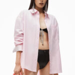 CRYSTAL CUFF BUTTON DOWN SHIRT