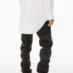 ELASTIC WAIST POPLIN DRESS