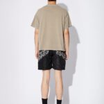 COLIN TEE | TAN FUZZY LOGO