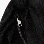 MINI HOBO JEANS BAG IN CRYSTAL SATIN