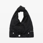 MINI HOBO JEANS BAG IN CRYSTAL SATIN