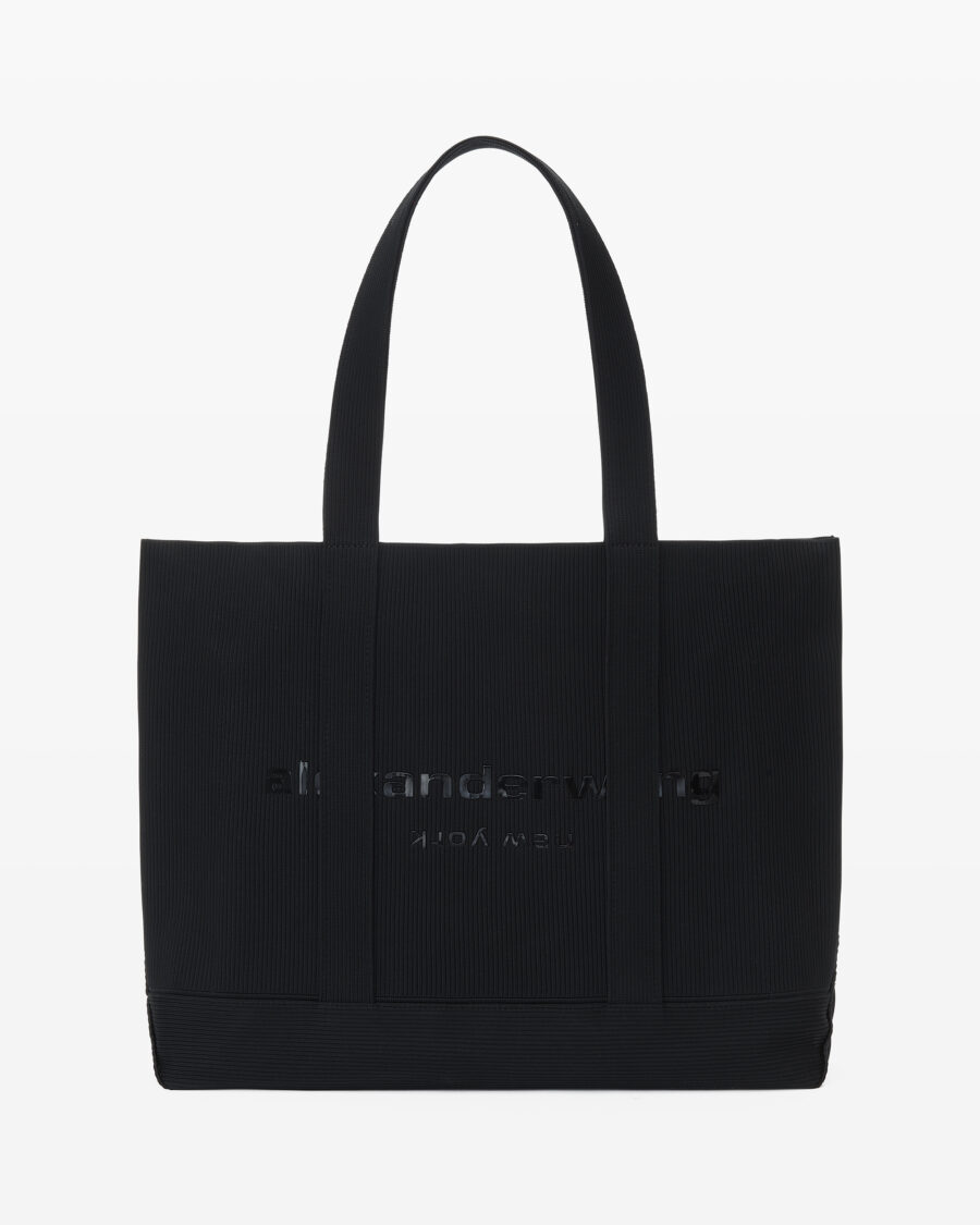 KNITTED TOTE BAG