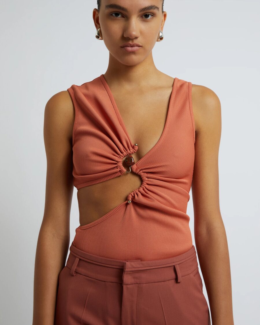 SERPENTINE CRYSTAL STONED TANK