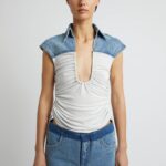MAVERICK DENIM BODICE SHIRT
