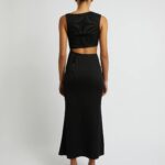 SERPENTINE CRYSTAL STONED TANK DRESS