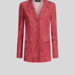 GRAPHIC PAISLEY PRINT JACKET
