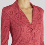 GRAPHIC PAISLEY PRINT JACKET