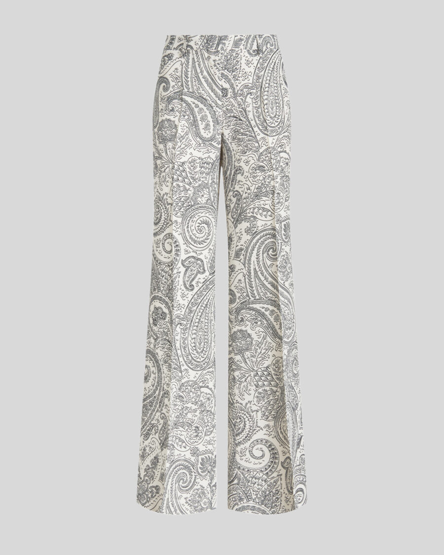 PAISLEY PALAZZO TROUSERS