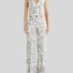PAISLEY PALAZZO TROUSERS