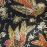 PRINTED JACQUARED TROUSERS