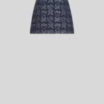 MINI DENIM JACQUARD SKIRT