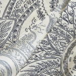 VISCOSE DRESS WITH GRAPHIC PAISLEY DESIGNS