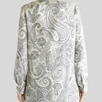 PAISLEY PRINT SILK SHIRT