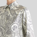 PAISLEY PRINT SILK SHIRT