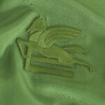 CRÊPE DE CHINE SHIRT WITH EMBROIDERED PEGASO
