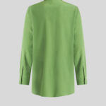 CRÊPE DE CHINE SHIRT WITH EMBROIDERED PEGASO