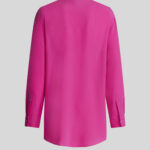 CRÊPE DE CHINE SHIRT WITH EMBROIDERED PEGASO
