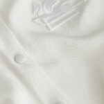 CRÊPE DE CHINE SHIRT WITH EMBROIDERED PEGASO