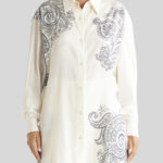 OVERSIZE SHIRT WITH PLACED PRINT
