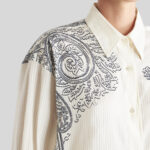 OVERSIZE SHIRT WITH PLACED PRINT