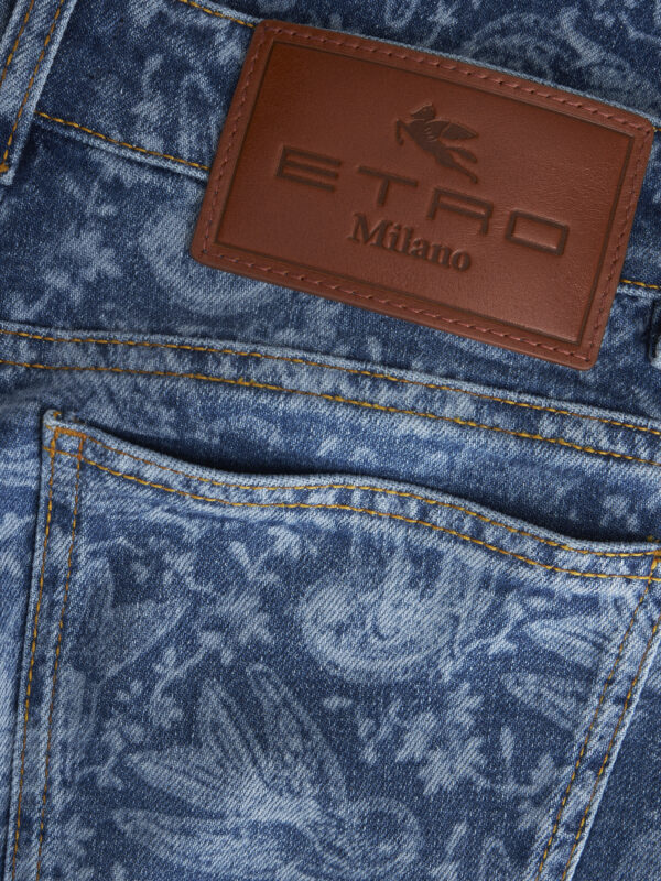 JACQUARED JEANS