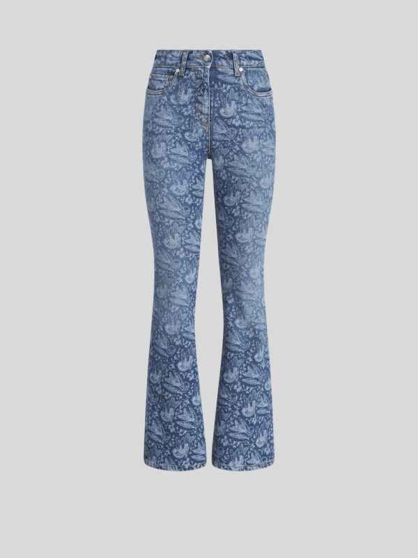 JACQUARED JEANS