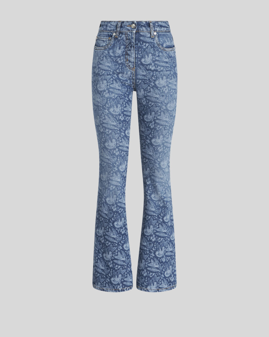 JACQUARED JEANS