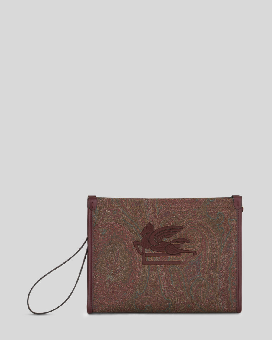 MEDIUM LOVE TROTTER PAISLEY POUCH