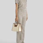 MEDIUM RAFFIA SHOPPING BAG WITH PAISLEY EMBROIDERY