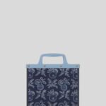 SMALL JACQUARD LOVE TROTTER BAG WITH APPLES