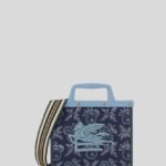 SMALL JACQUARD LOVE TROTTER BAG WITH APPLES