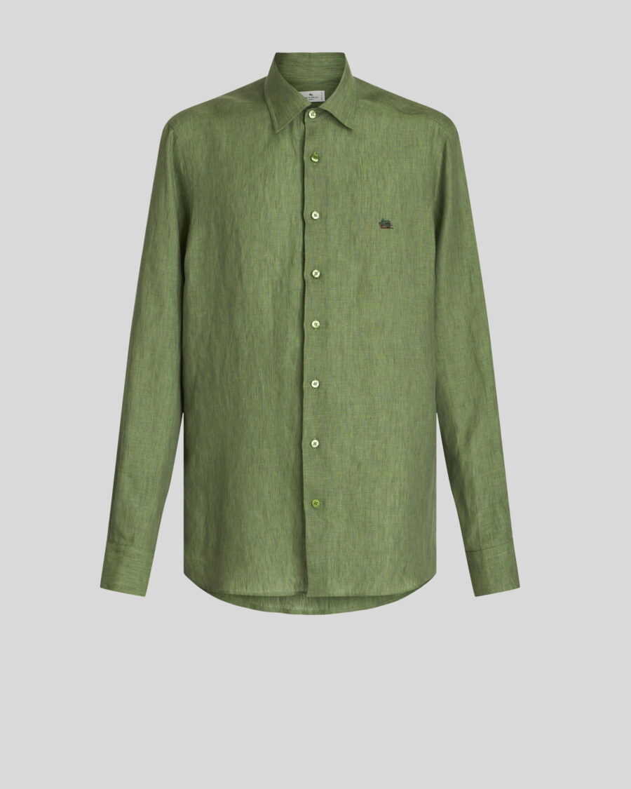 LINEN BUTTON DOWN SHIRT
