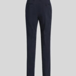 COTTON GABARDINE TROUSERS