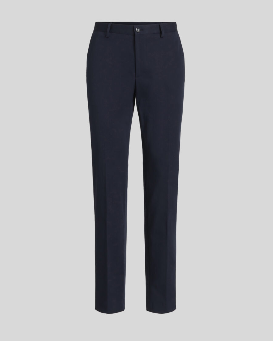 COTTON GABARDINE TROUSERS