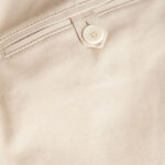 COTTON GABARDINE TROUSERS