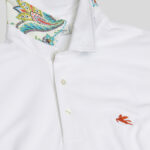 PIQUET POLO SHIRT WITH EMBROIDERED PEGASO