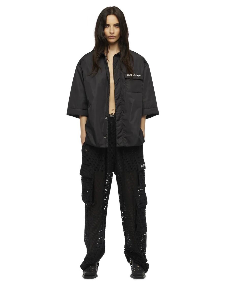 PANTS MULTIPOCKET MESH BLACK