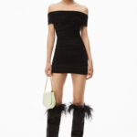 VOILA 61 FEATHERS HEELED BOOTS