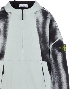 STONE ｜SWEATSHIRTS (627T2 Hand Sprayed Airbrush T STONE ISLAND 627T2 HAND SPRAYED AIRBRUSH TREATMENT
