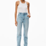 HIGH RISE SLIM STACKED JEANS