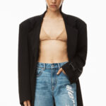 PUFF LOGO STRAIGHT LEG JEANS