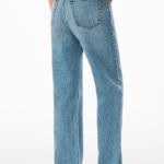 PUFF LOGO STRAIGHT LEG JEANS