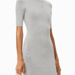 REFLECTIVE BODYCON DRESS