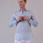 PRINTED LINEN SHIRT
