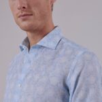 PRINTED LINEN SHIRT