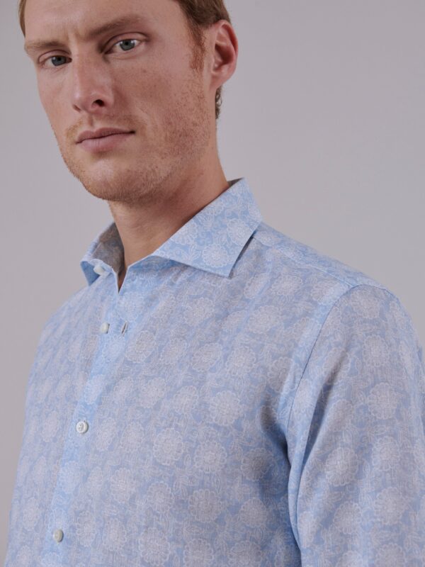 PRINTED LINEN SHIRT