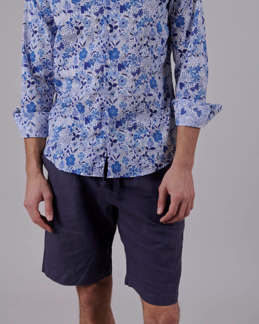 LINEN BERMUDA