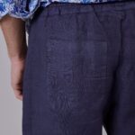 LINEN BERMUDA