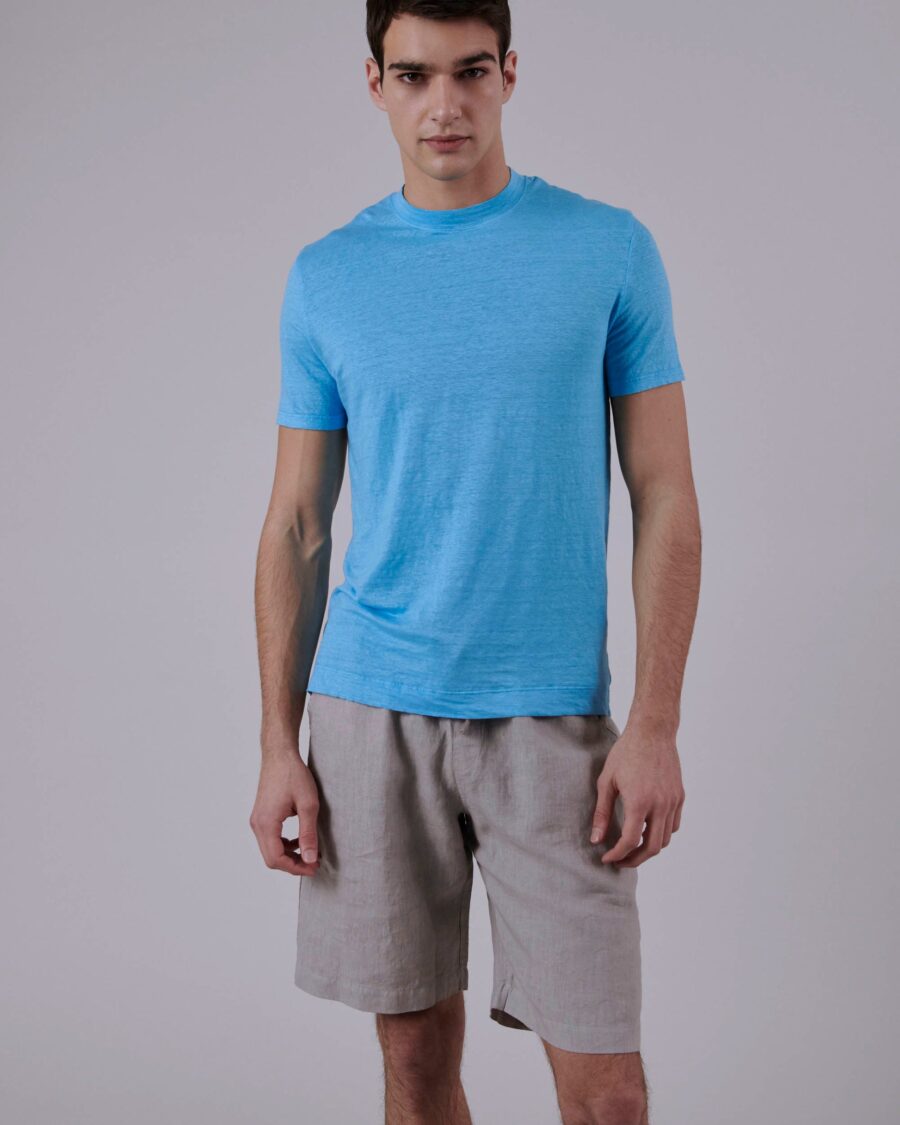 LINEN BERMUDA